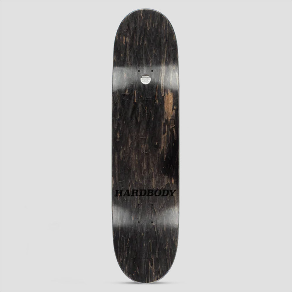 Hardbody 8.5 Durao Pro Skateboard Deck Black / Performance Blue