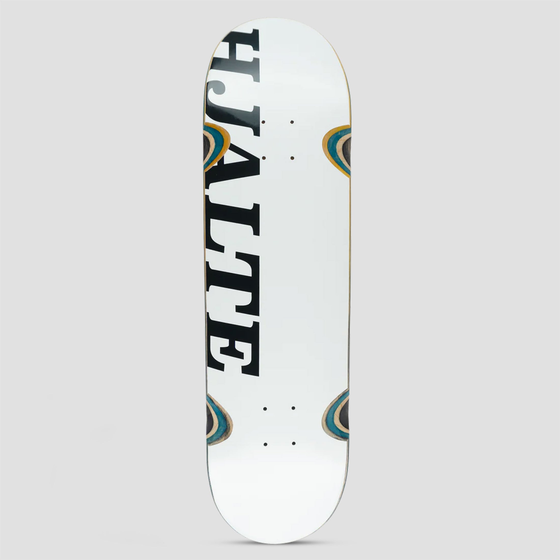 Hardbody 8.5 Hjalte Pro Skateboard Deck White / Black