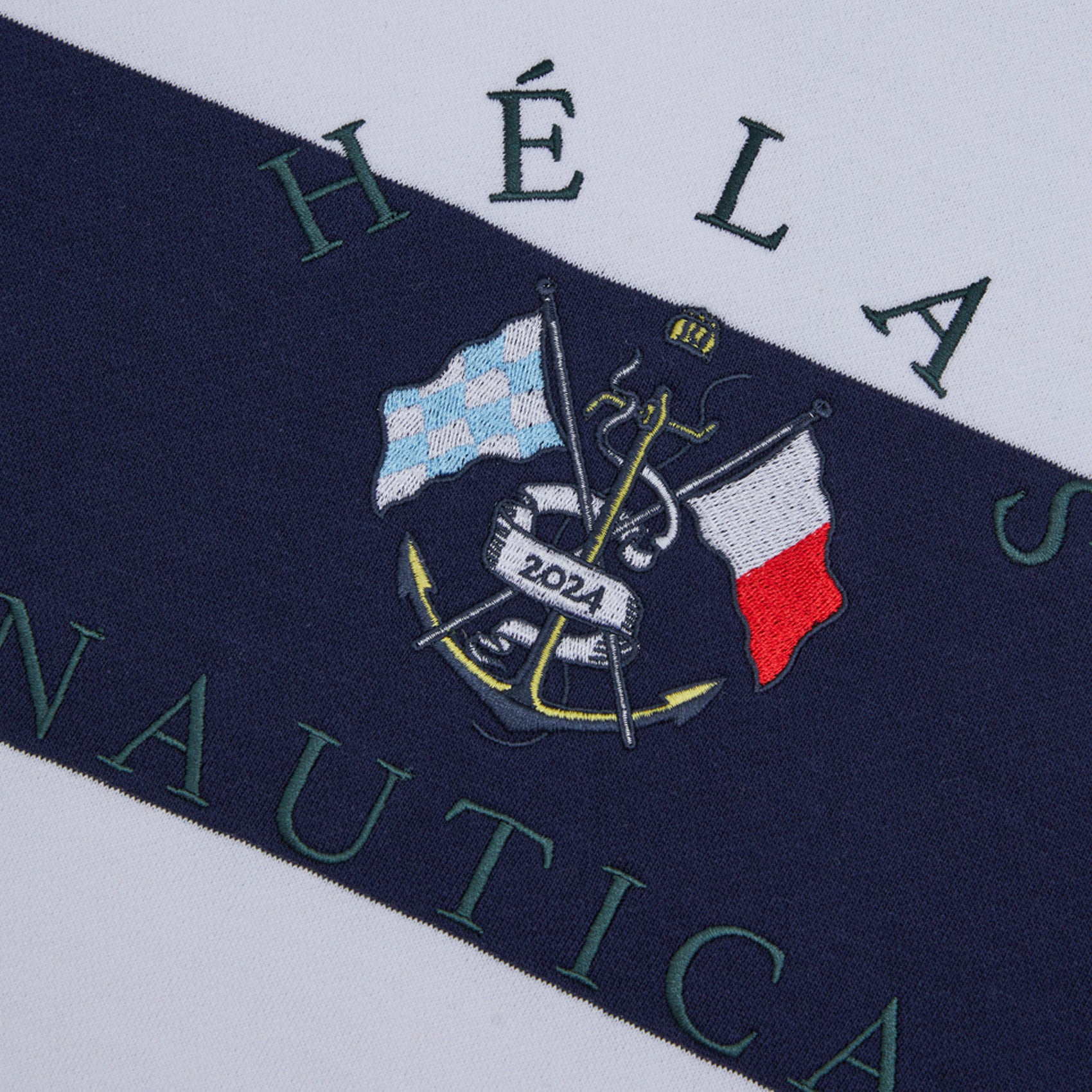 Helas x Nautica Crew Navy White