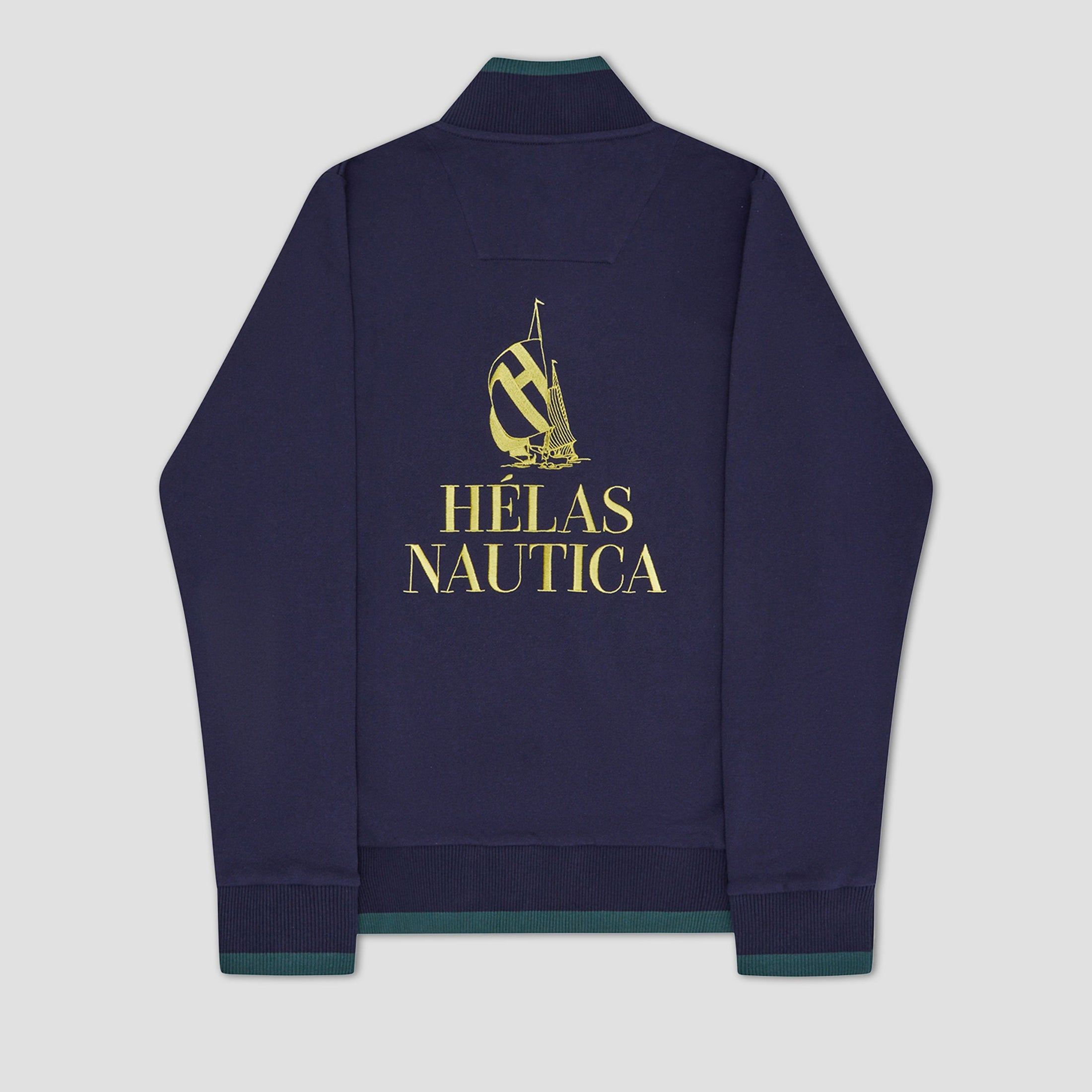 Helas x Nautica Quarter Zip Navy