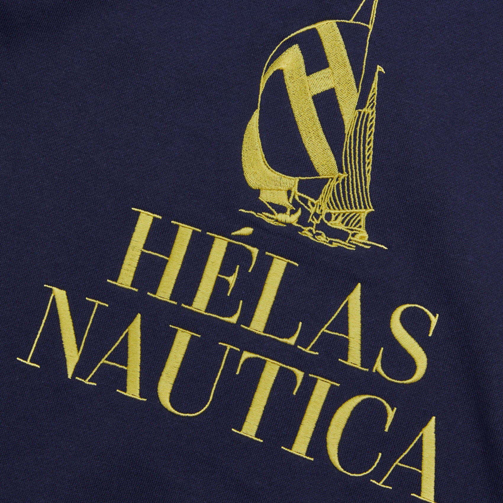 Helas x Nautica Quarter Zip Navy