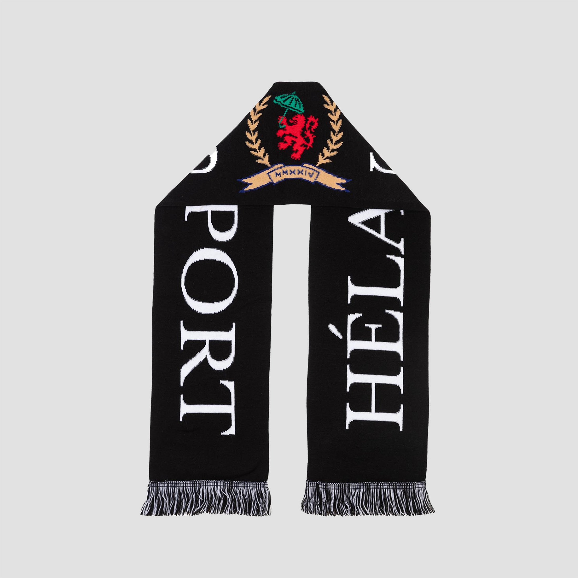 Helas Sport Reversible Scarf Black / White