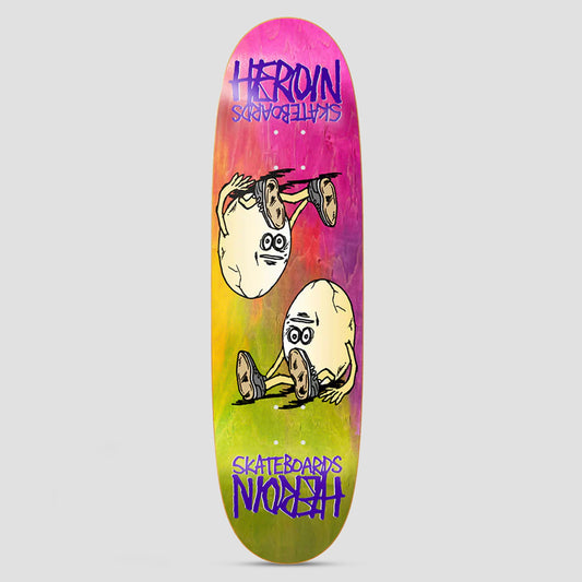 Heroin 8.75 Rainbow Egg Skateboard Deck