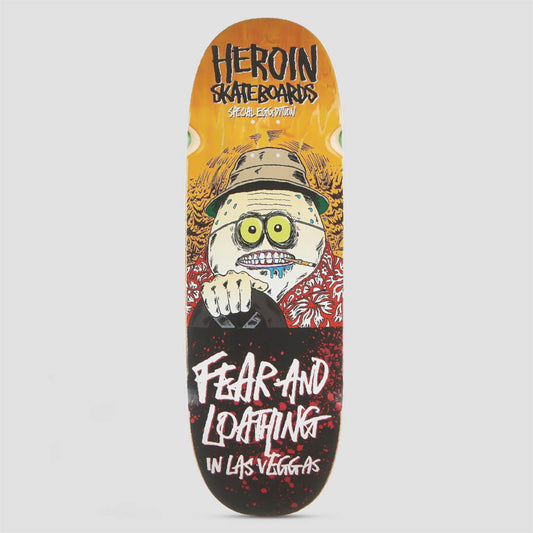 Heroin 10.4 Fear and Loathing Skateboard Deck