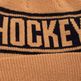 Load image into Gallery viewer, Hockey Stripe Beanie Mustard
