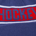 Load image into Gallery viewer, Hockey Stripe Beanie Blue
