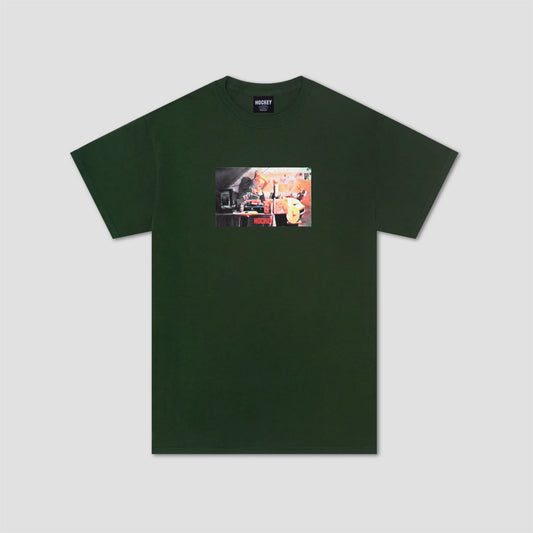 Hockey DJ Baghead T-Shirt Forest