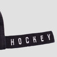 Load image into Gallery viewer, Hockey Embossed Hat Black Denim
