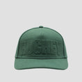 Load image into Gallery viewer, Hockey Embossed Hat Forest Canvas
