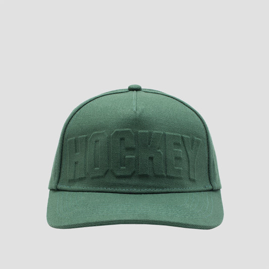 Hockey Embossed Hat Forest Canvas