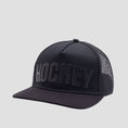 Load image into Gallery viewer, Hockey Truckstop Hat Black Patent Leather
