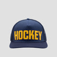 Load image into Gallery viewer, Hockey Truckstop Hat Navy
