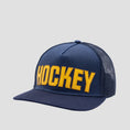 Load image into Gallery viewer, Hockey Truckstop Hat Navy
