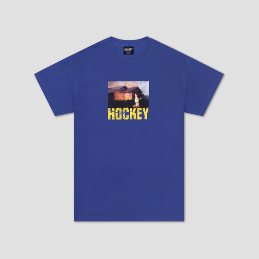 Hockey Windows Up T-Shirt True Blue