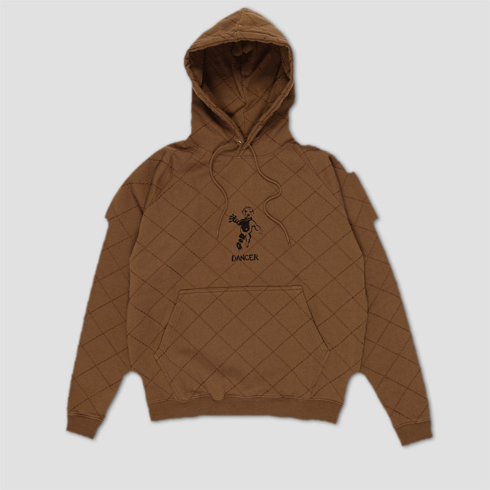 Dancer OG Diamond Stitch Hood Brown