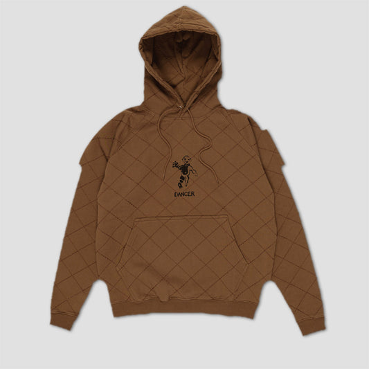 Dancer OG Diamond Stitch Hood Brown