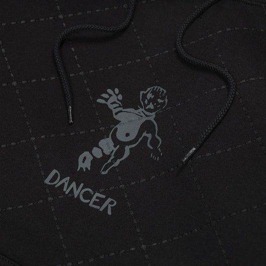 Dancer OG Diamond Stitch Hood Black