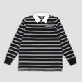 Load image into Gallery viewer, Independent Crew Bauhaus Stripe Polo Black
