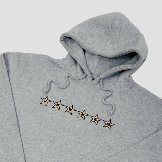 Jenkem 6 Star Hood Heather Grey