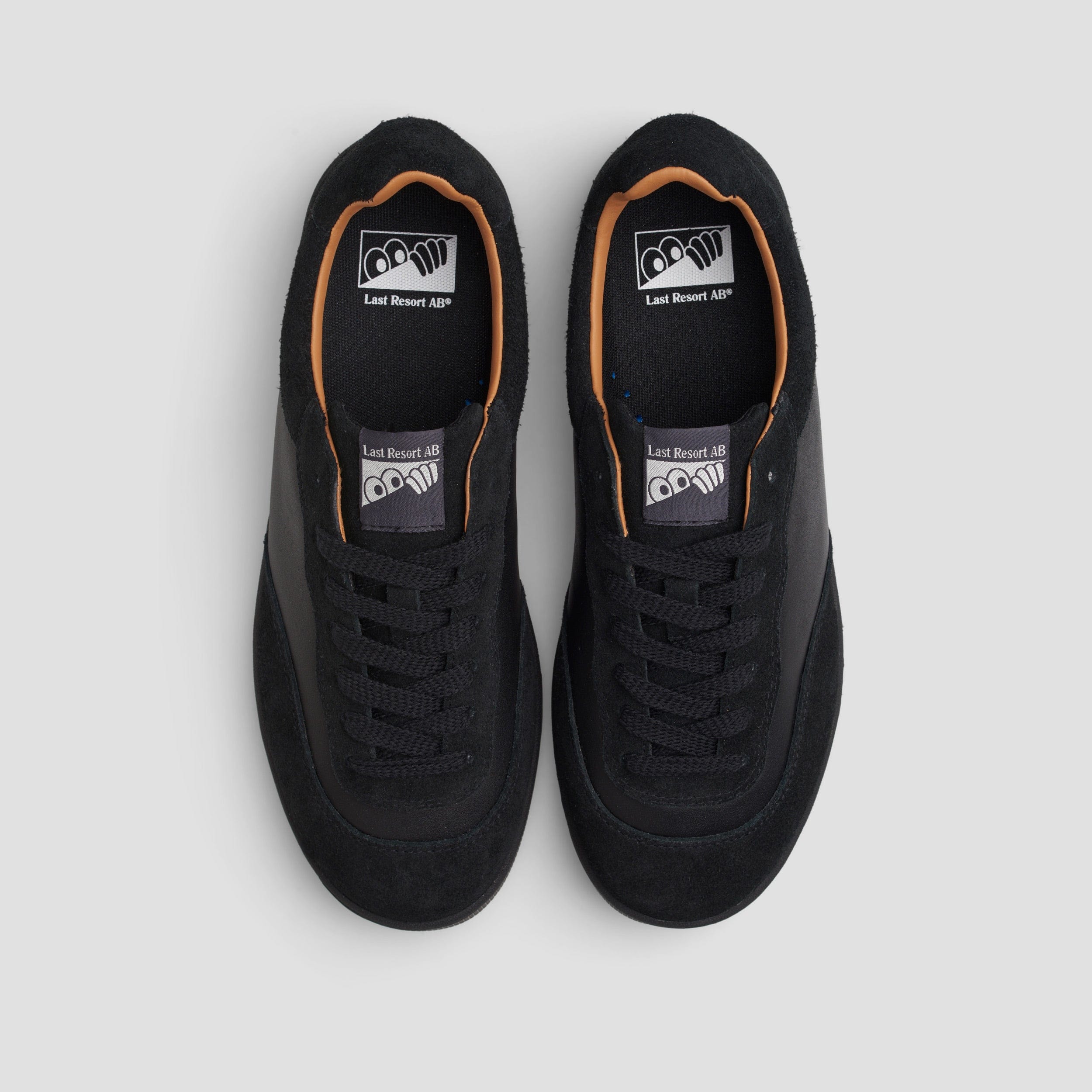 Last Resort AB CM001 Suede / Leather Lo Black / Black – Slam City