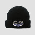 Load image into Gallery viewer, PassPort Lily of The Valley Beanie Black
