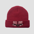 Load image into Gallery viewer, PassPort Lily of The Valley Beanie Red
