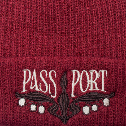 PassPort Lily of The Valley Beanie Red