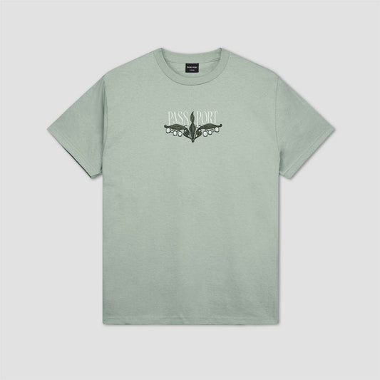 PassPort Lily of The Valley T-Shirt Stonewash Green