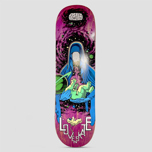 Lovenskate 8.5 Cosmic Father Alex Hallford Pro By Barf Comics Skateboard Deck