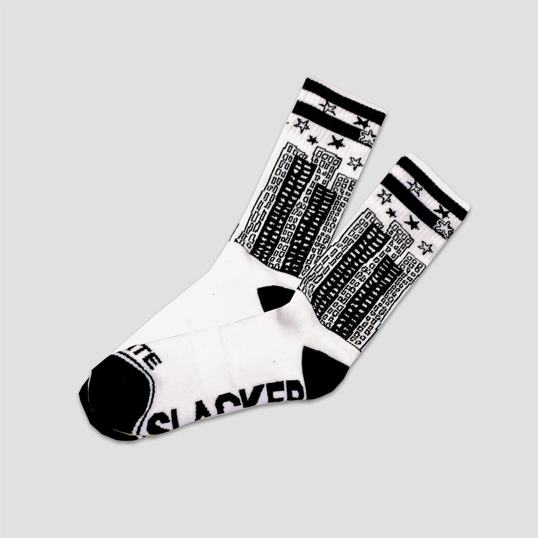 Lovenskate Slacker X Lovenskate Socks White / Black