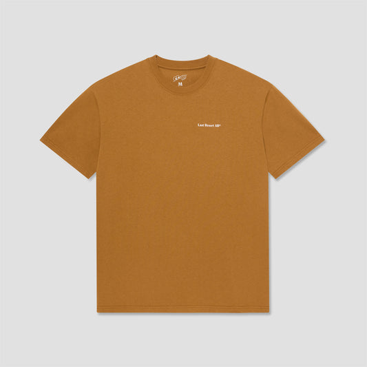 Last Resort AB Atlas Monogram T-Shirt Golden Brown / White