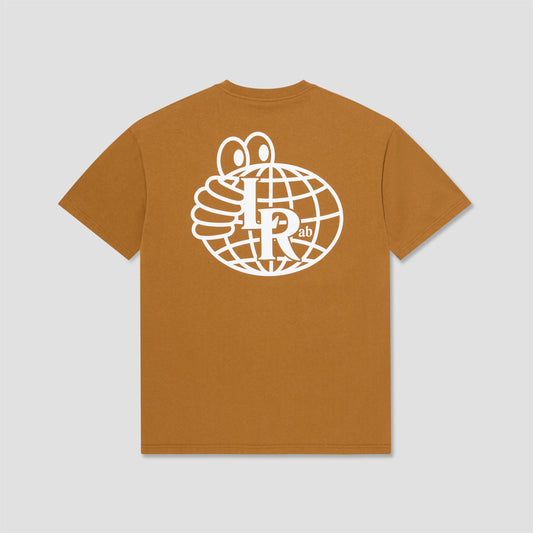 Last Resort AB Atlas Monogram T-Shirt Golden Brown / White