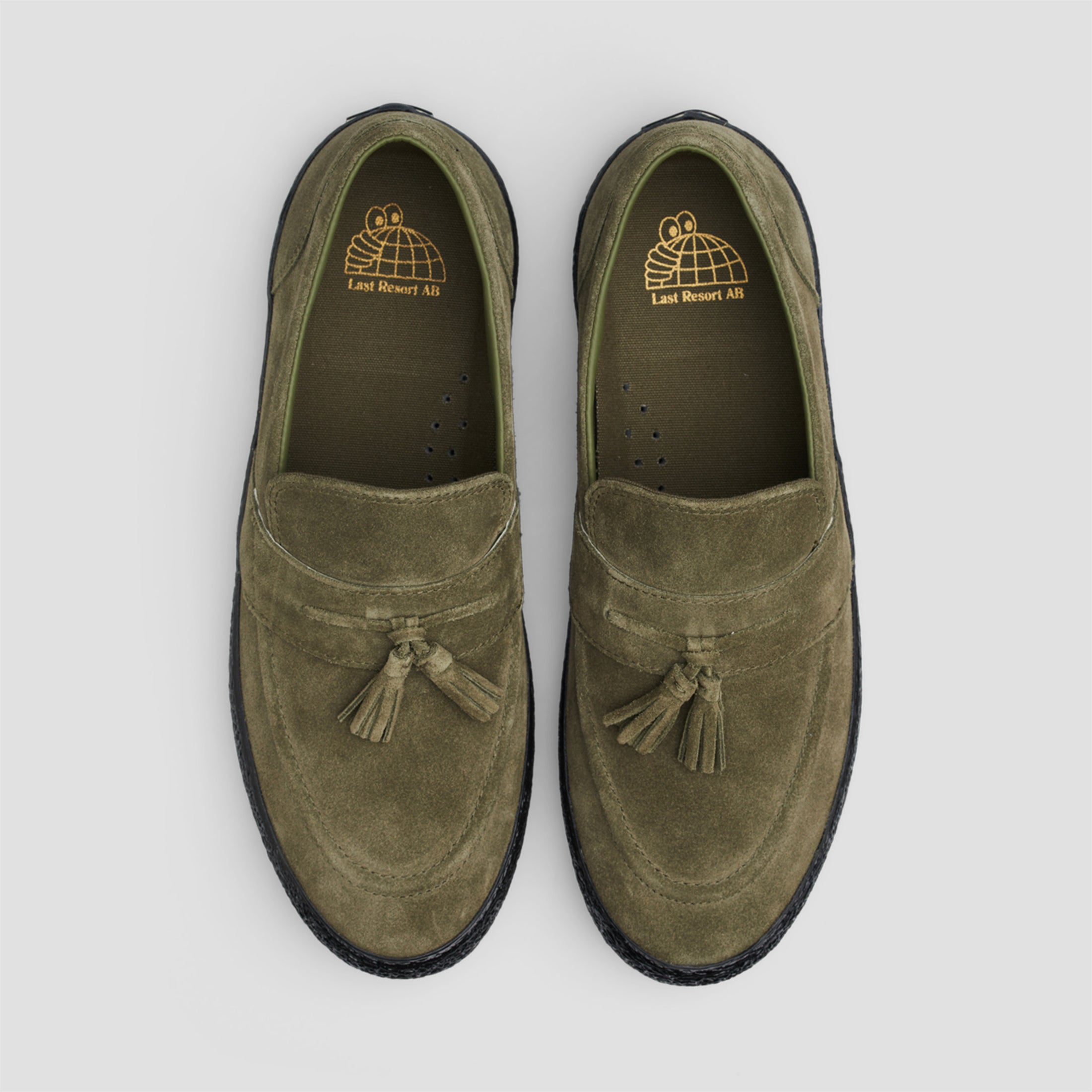 Last Resort AB VM005 Loafer Skate Shoes New Olive / Black