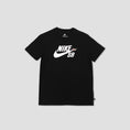 Load image into Gallery viewer, Nike SB Youth Big Logo Tee Black
