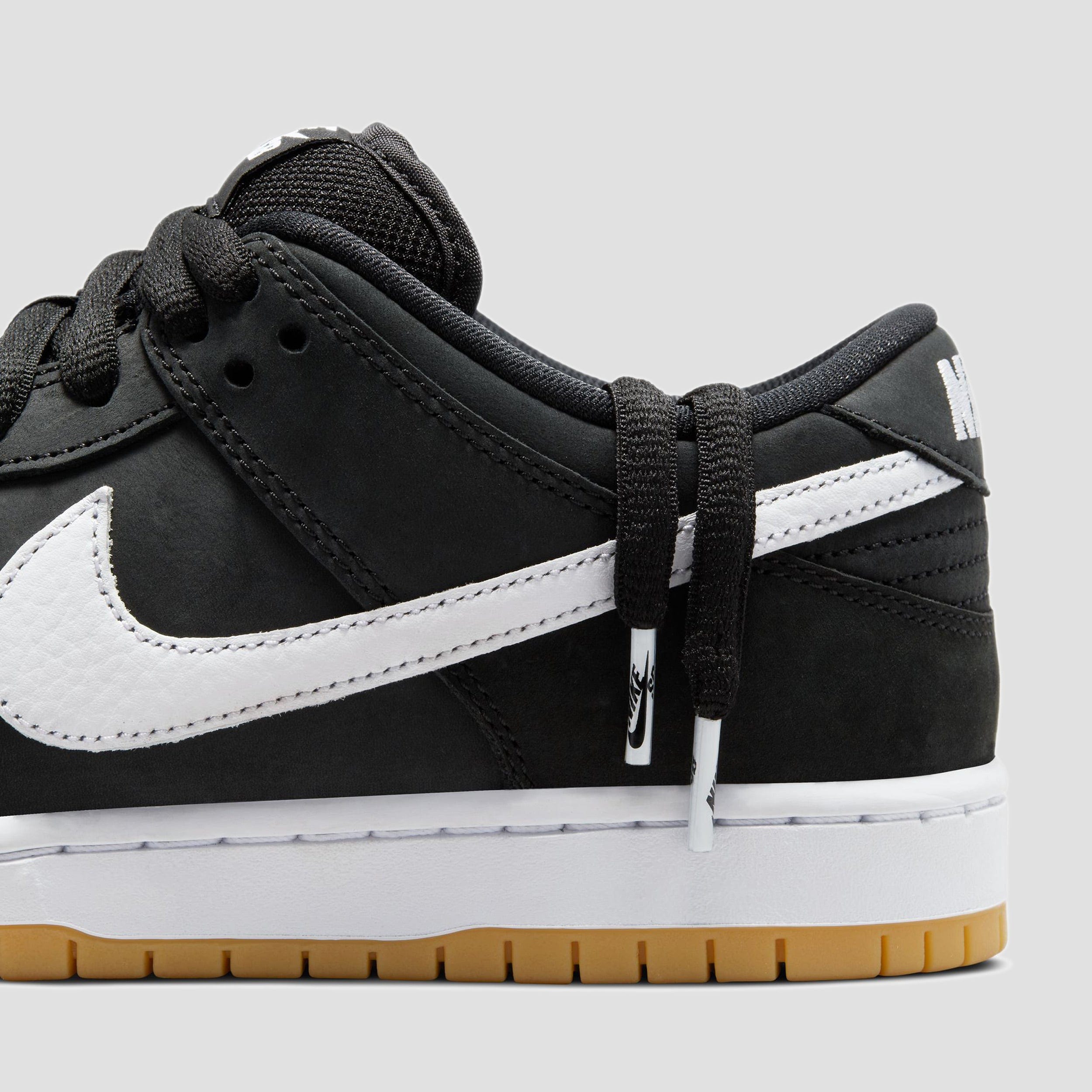 Nike SB Dunk Low Pro Skate Shoes Black / White / Gum – Slam City