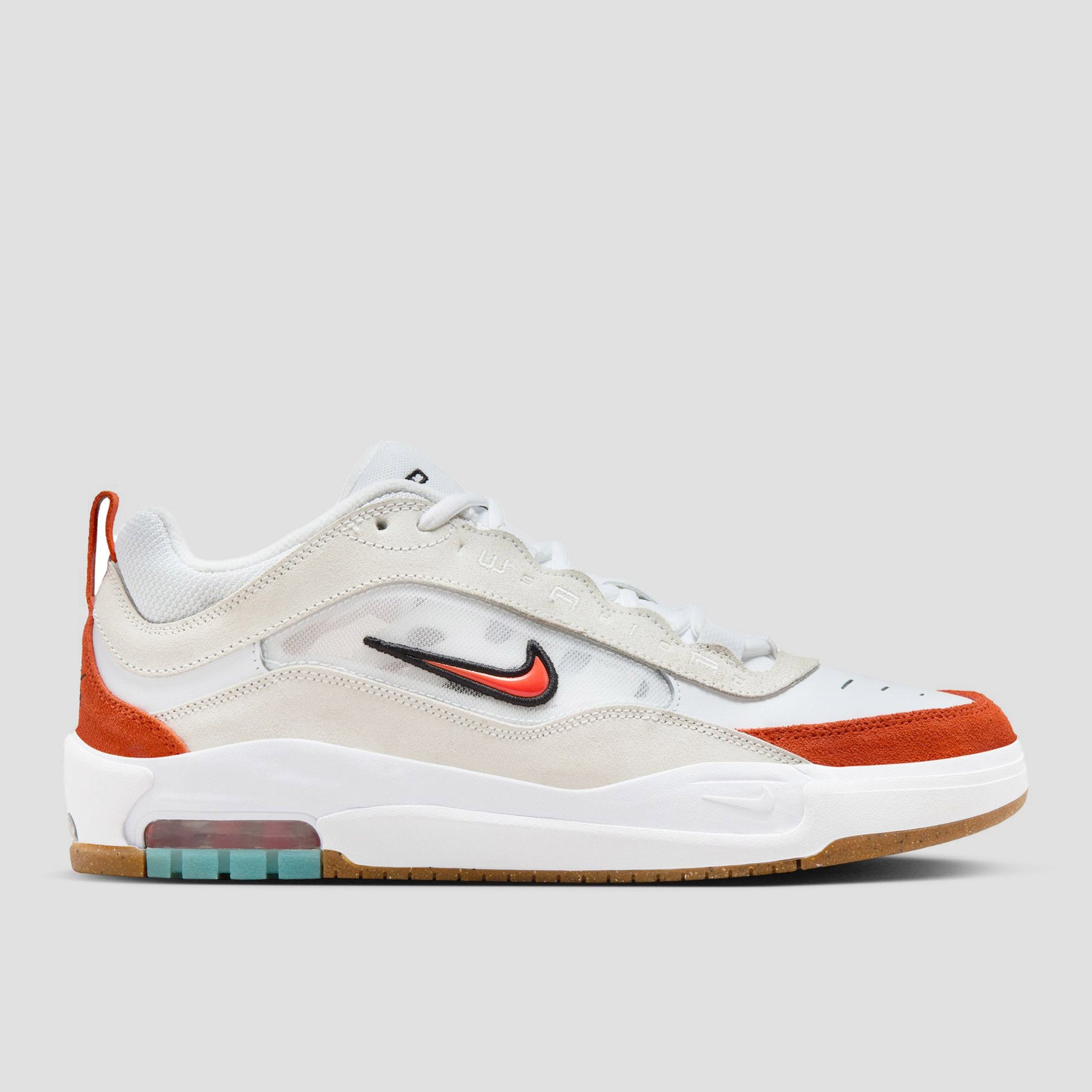 Nike SB Ishod 2 Skate Shoes White / Orange / Summit White / Black