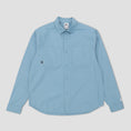 Load image into Gallery viewer, Nike SB Long-Sleeve Woven Skate Shirt Denim Turq
