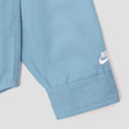 Load image into Gallery viewer, Nike SB Long-Sleeve Woven Skate Shirt Denim Turq
