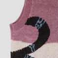 Load image into Gallery viewer, Nike SB Snake Sweater Vest Plum Dust / Orewood Brown / Black
