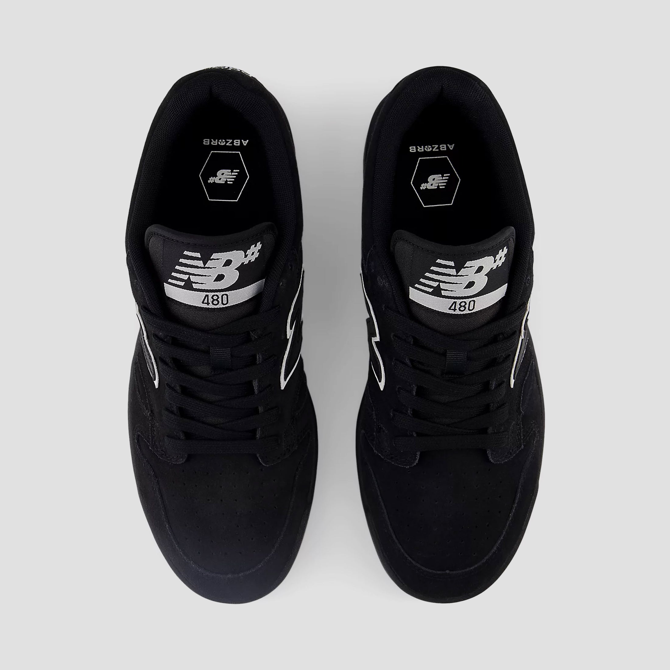 New Balance Numeric 480 Skate Shoes Black / White