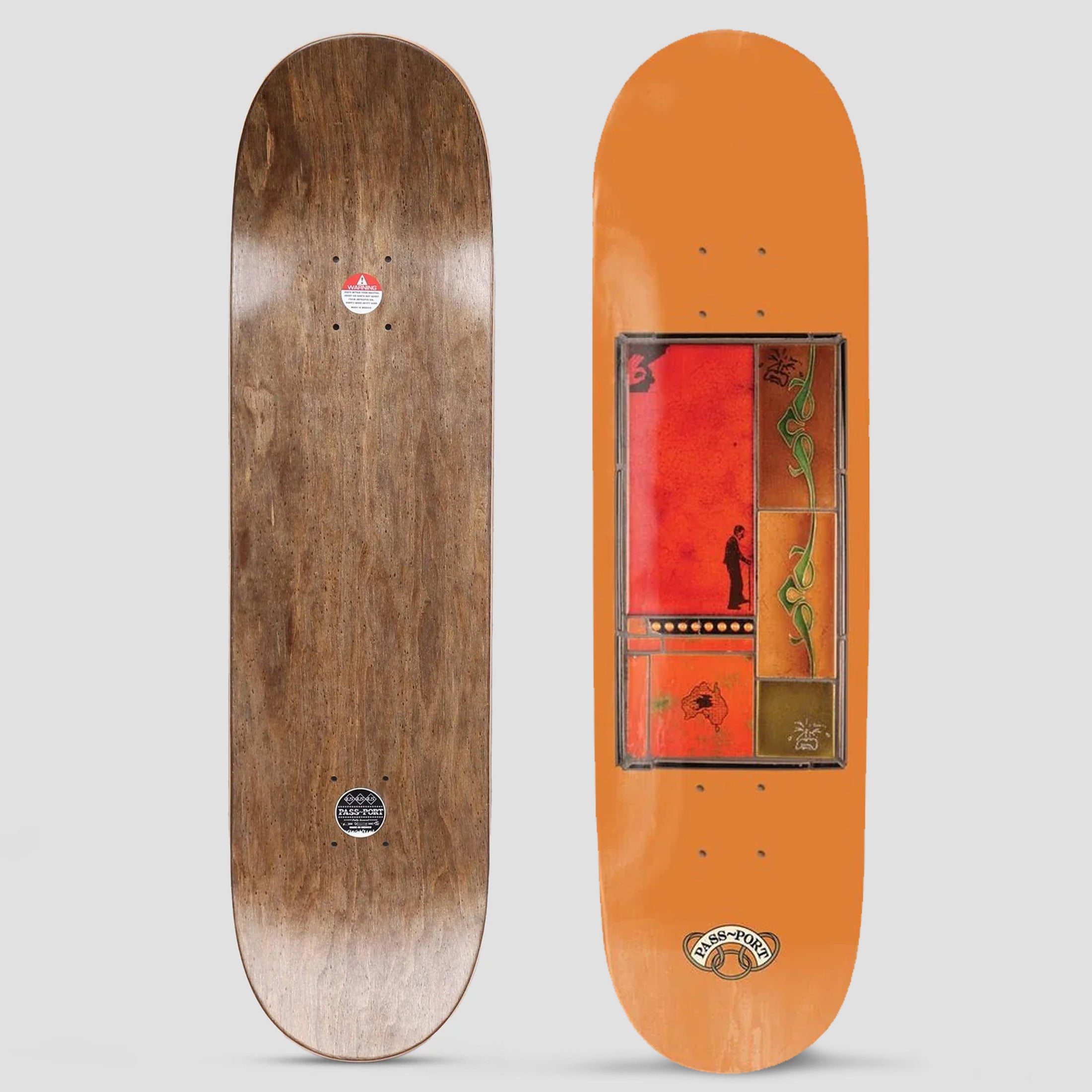 Passport 8.5 Communal Tile Series Grandad Skateboard Deck