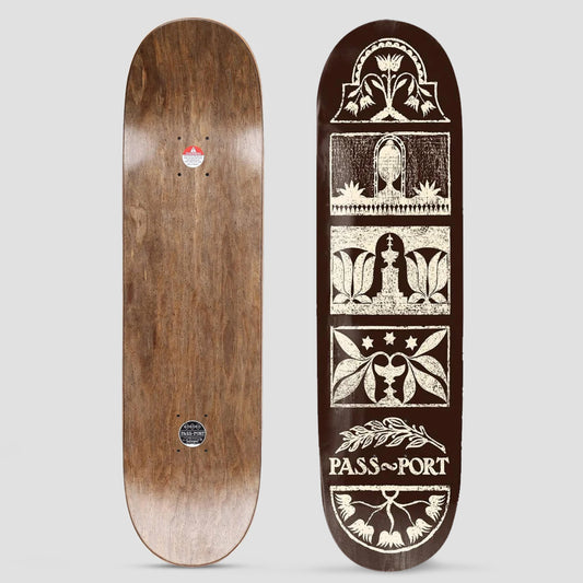 Passport 8.125 Rubbings Series Back Yard Skateboard Deck