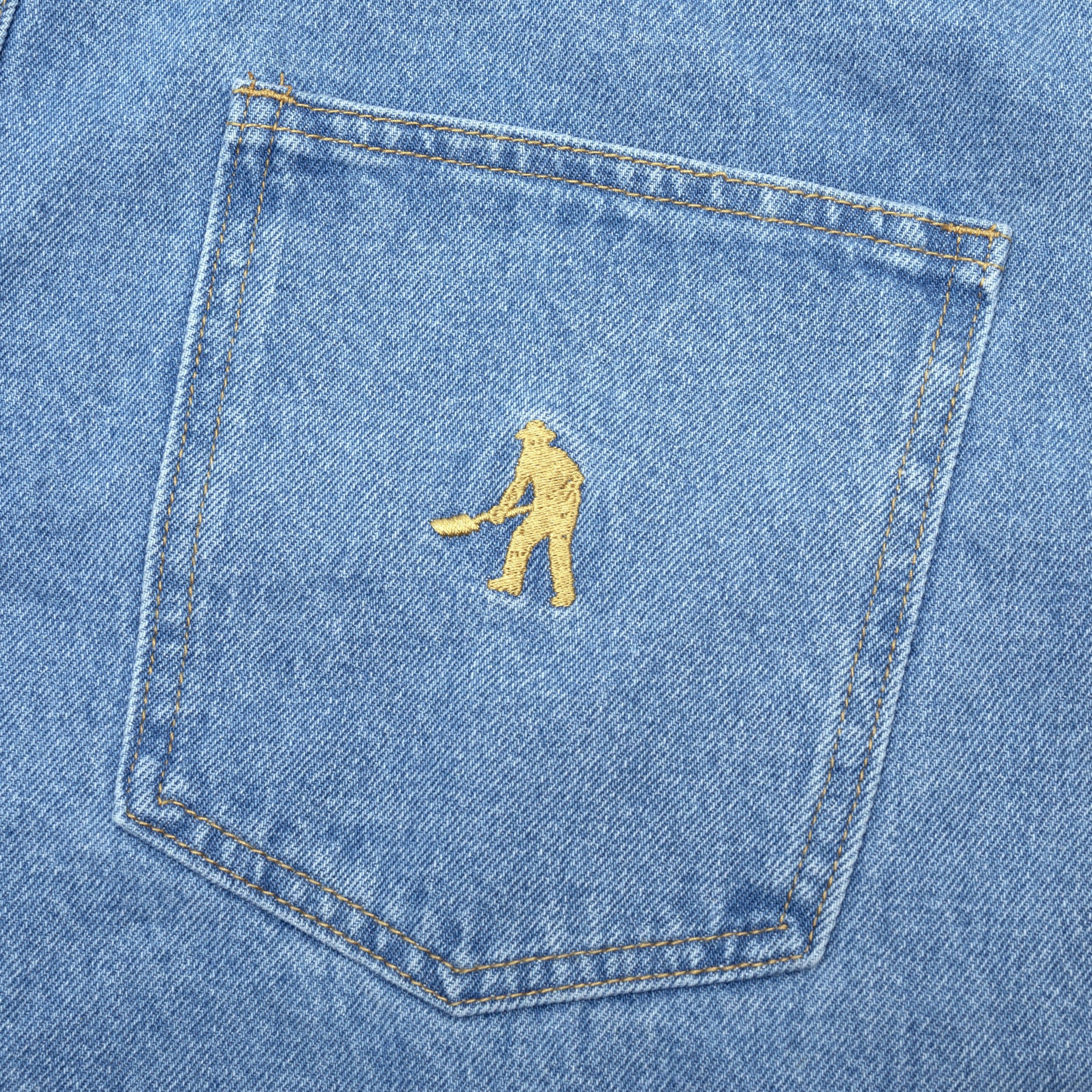 Passport Workers Club Jeans Washed Light Indigo – Slam City Skates