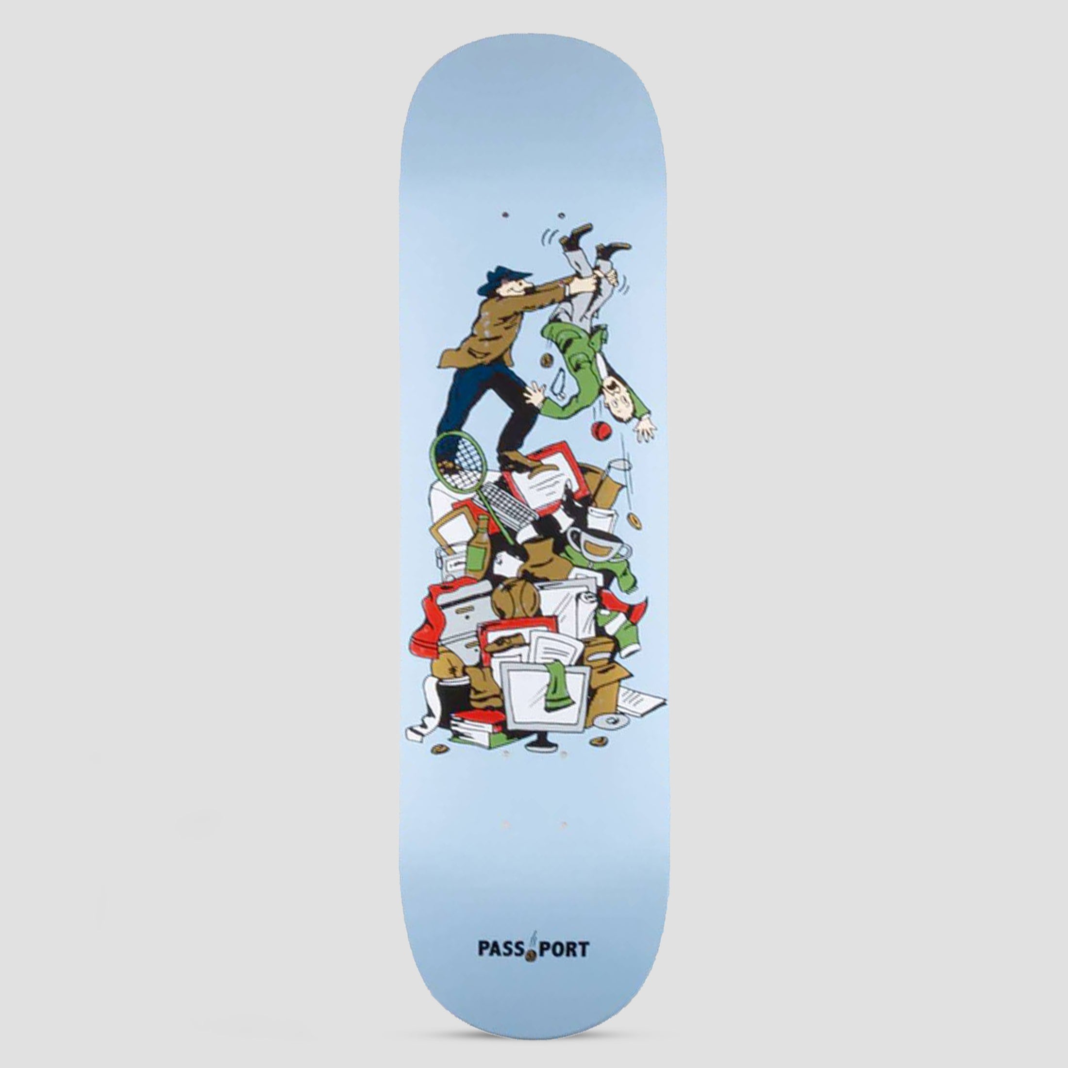 Passport 8.5 Times Are Tough Shake Skateboard Deck