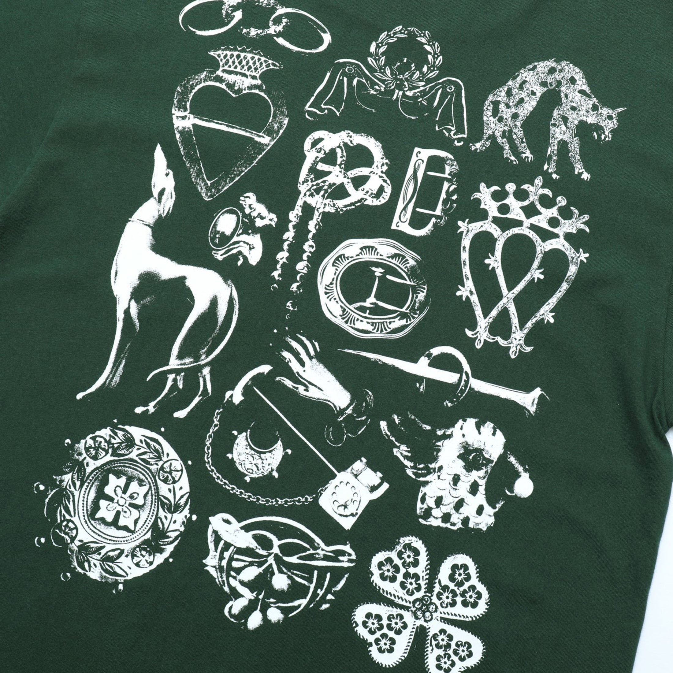 PassPort Trinkets Pocket T-Shirt Forest Green