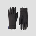 Load image into Gallery viewer, Patagonia Capilene Mid Weight Liner Gloves Black
