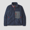 Load image into Gallery viewer, Patagonia Classic Retro-X Fleece Jacket New Navy / Wax Red
