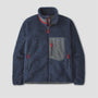 Patagonia Classic Retro-X Fleece Jacket New Navy / Wax Red