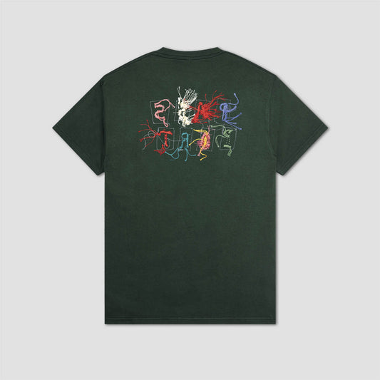 PassPort Patchwork T-Shirt Forest Green