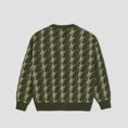 Load image into Gallery viewer, Polar Louis Cardigan Houndstooth Green
